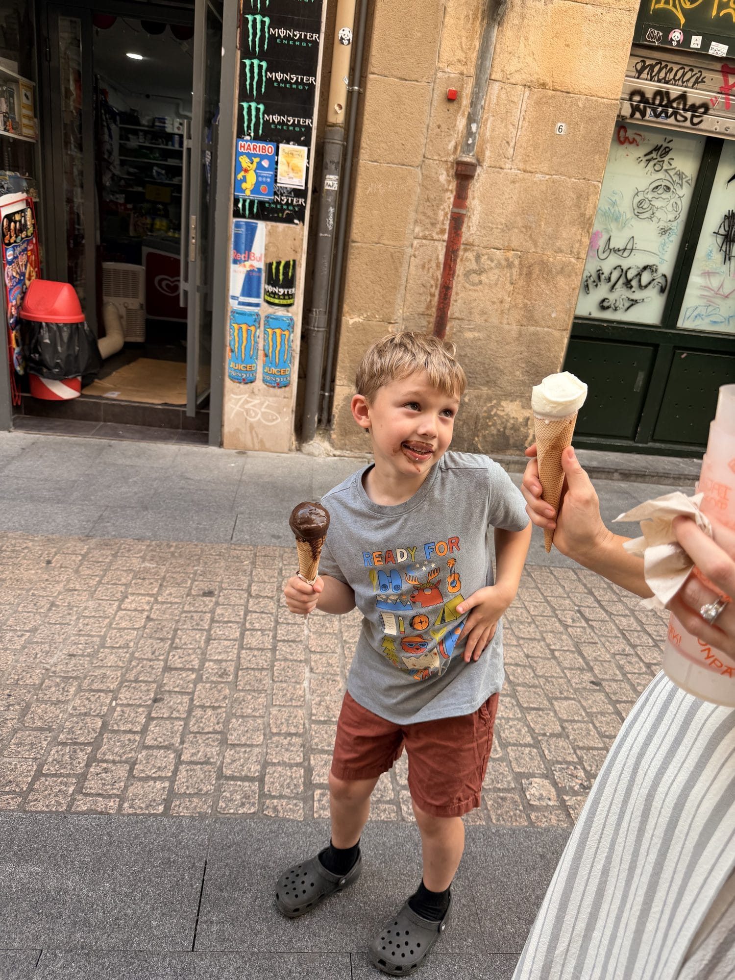 Ice cream and a Bridge