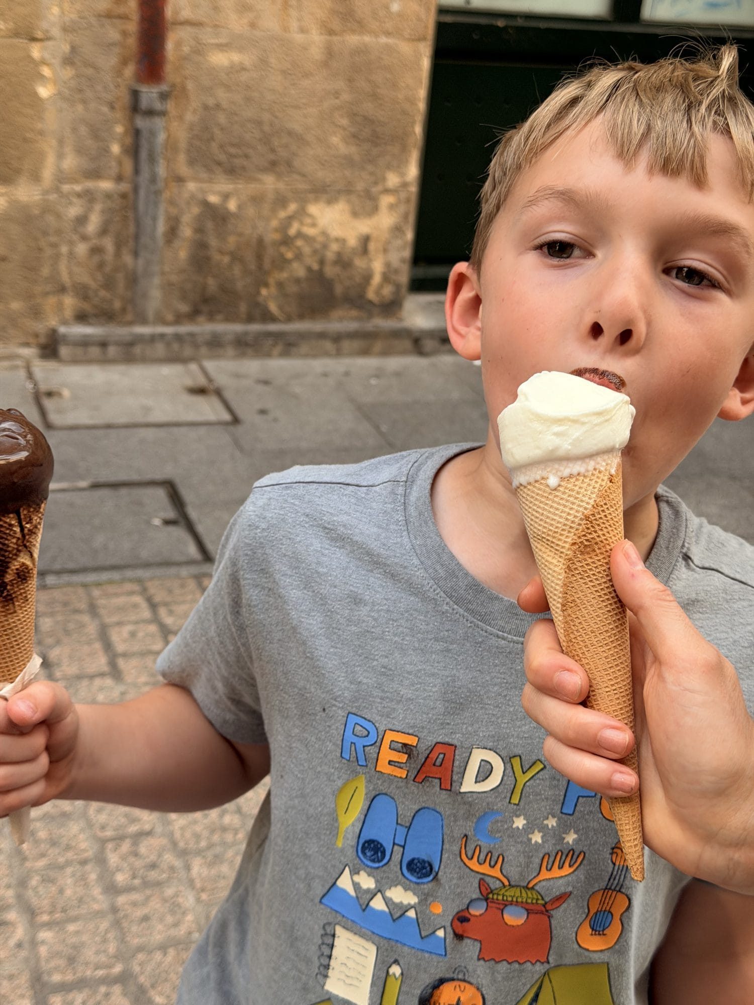 Ice cream and a Bridge